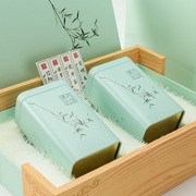 茶叶包装盒绿茶白茶西湖龙井碧螺春礼盒通用一斤装茶叶罐铁盒定制