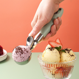冰淇淋勺304不锈钢挖球器，冰激凌勺挖冰淇淋，挖勺器雪糕挖圆球勺子