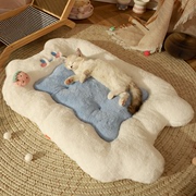 猫窝冬天保暖四季通用猫垫子睡觉用睡垫狗窝冬季用品猫咪床宠物床