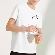 美国Calvin Klein凯文克莱男装短袖CK休闲logo圆领T恤男