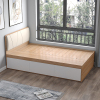 床现代简约榻榻米小房间省空间，收纳储物床可定制板式踏踏米单人床