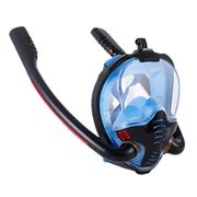 浮潜游泳潜水面罩全脸全干式呼吸管防水潜水镜，水下儿童成人呼吸器