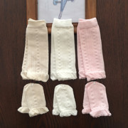 日本出口新生婴儿童袜套纯色，松口不勒宝宝，手套护腿护膝护胳膊长筒
