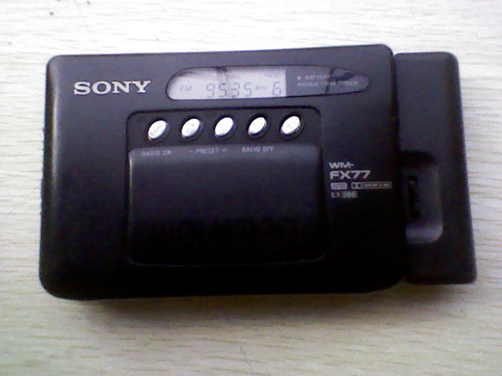 Sony\/索尼系列音质最好 WM-FX77磁带随身听