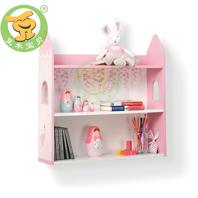  wall shelves in pink doll house design | Woodworking Beginners Guide