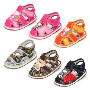  正品卡奇柯南儿童鞋  男童女童凉鞋 宝宝学步鞋布凉鞋 夏新款