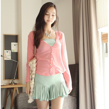 特价！CHERRYSPOON 2011秋<span class=H>冬装</span>新款女装韩版糖果开胸外套[88300]