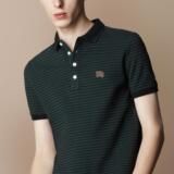 巴宝莉Burberry男装Brit系列纯棉修身条纹POLO衫37598621美国代购