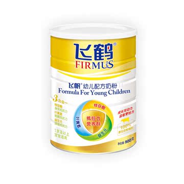 【买4赠1 包邮】飞鹤飞帆新3段抵抗力婴幼儿奶粉 900g听装-tmall.com天猫
