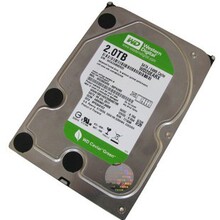 西数WD20EARX 2T 64M绿盘 正品行货 2TB台机硬盘 2t 3.5寸硬盘