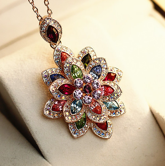 追逐 立体 钻石 花朵...