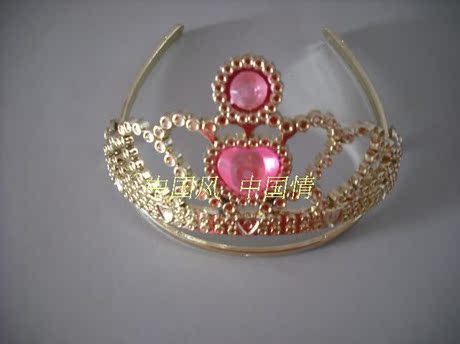 迪士尼公主裙配饰 女童金属睡美人爱洛美人鱼