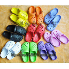 风靡全球与crocs鞋子同款eva花园鞋/洞洞鞋/布什鞋女清凉款-拖鞋