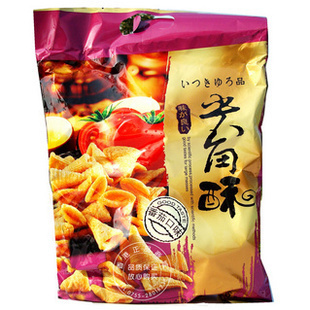  马来西亚膨化零食批发 尖角酥 番茄口味 香脆可口 252克 特价批发