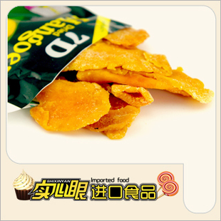  冲双金冠【实心眼】 零食 菲律宾进口食品 7D芒果干100g
