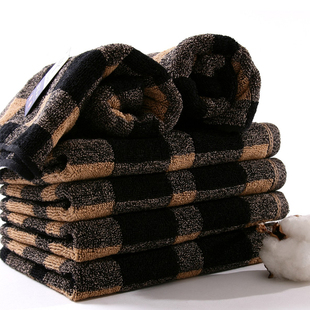  金号 高档纯棉男士面巾  提花工艺 绅士风度 舒适吸水 格调