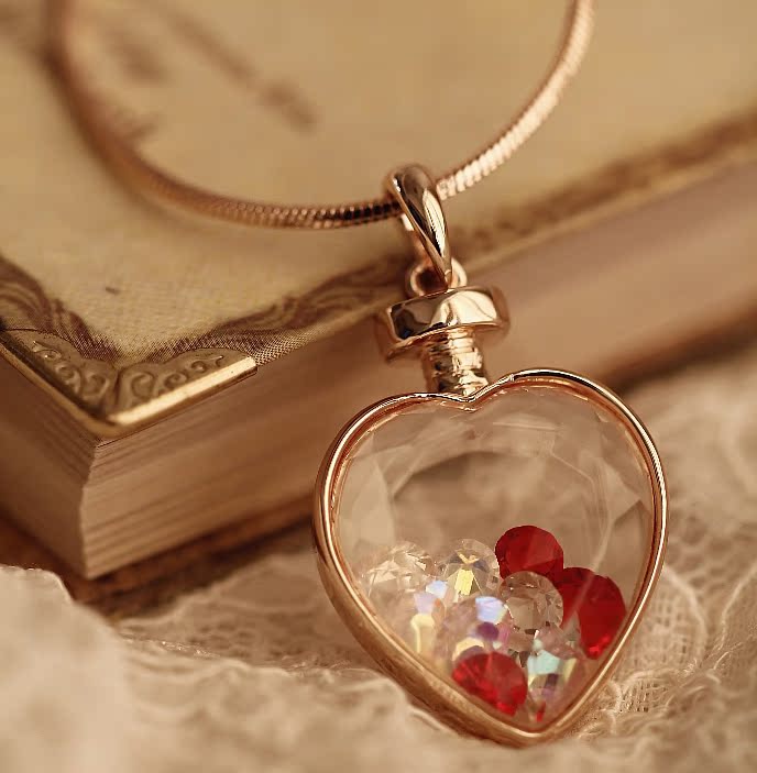 爱的容器 毛衣链...