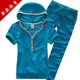 包邮 耐克短袖t恤运动套装女夏 运动装 运动服短袖套装女装运动衣