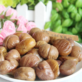  出口日韩的零食 纯天然绿色食品 野生珍珠甘栗仁板栗仁 特产 100g