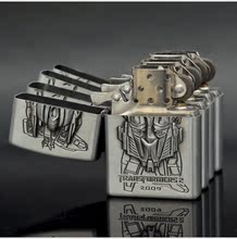 恒星打火机 star打火机变形金刚打火机浮雕收藏精品4只礼盒装