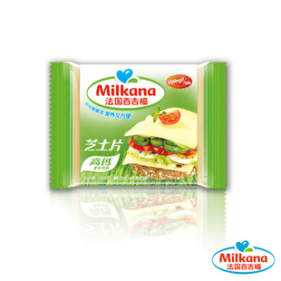  法国百吉福Milkana-奶酪芝士片10片装（高钙）166克