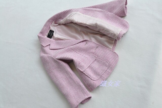 23区 小さい洋服-7分の袖，粗纺羊毛 （超级必杀品）