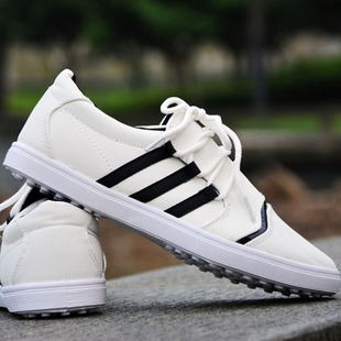 男士潮男鞋子韩版英伦休闲鞋套脚 - 爱玉网