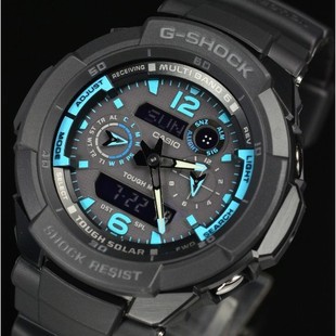  【专柜正品行货】CASIO光能电波表航空系列GW-3500B-1A2DR 现货