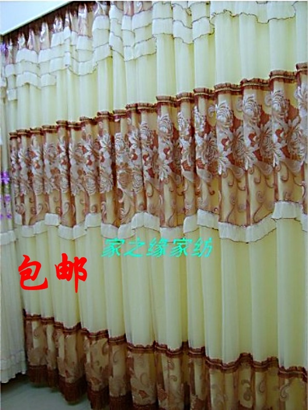 特价包邮高档欧式/韩式蕾丝成品客厅窗帘 牡丹花开(6米*2.8米)/套在类目 居家布艺, 窗帘门帘及配件, 成品窗帘中 - 来自Buy2taobao.com提供专业的淘宝代购服务