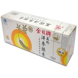  〖张生记〗金日牌美国洋参胶囊 12盒加赠1盒 白盒
