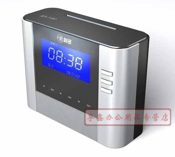 科密AT-140热敏考勤机/卡钟/打卡机/考勤钟 免色带 送卡纸