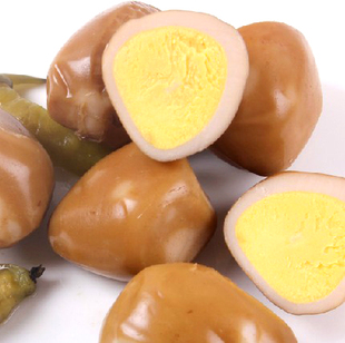  黄蓉 淘气蛋鹌鹑蛋泡椒味(山椒鹌鹑蛋)1包3只鹌鹑蛋 约23g/包