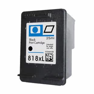 惠普HP818墨盒 D1668 D2568 D2668 F4288 黑色818XL 大容量墨盒