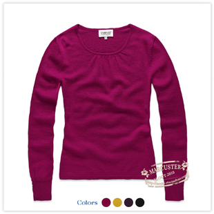 TAOSHI 2011 new winter clothing women's solid color Ralph Lauren round neck sweater TSWM13A02 z