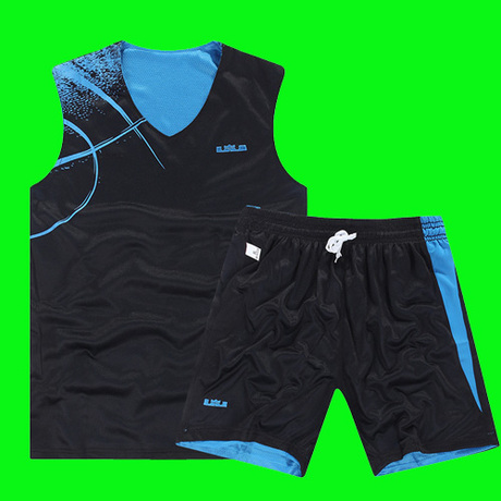 热销CBA篮球服套装正品 专业青少年比赛篮球