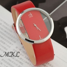 De la moda coreana de la marca Calvin Klein CK Moda mesa de rojo temperamento femenino, la Sra. reloj pulsera