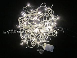  新年彩灯100L带尾插LED灯暖色 装饰灯彩灯 节日LED彩灯 布景装饰