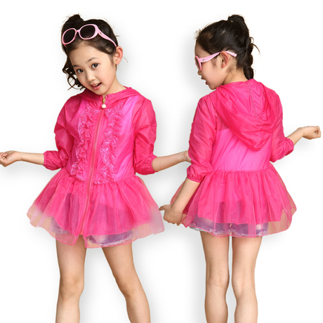 2014夏装新款童装儿童防晒衣5-6-7-8-12岁女孩