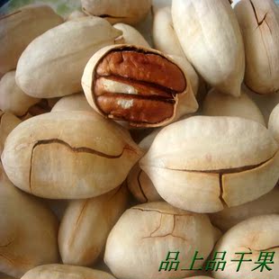  坚果炒货 零食 碧根果 长寿果 美国山核桃 五香味500g