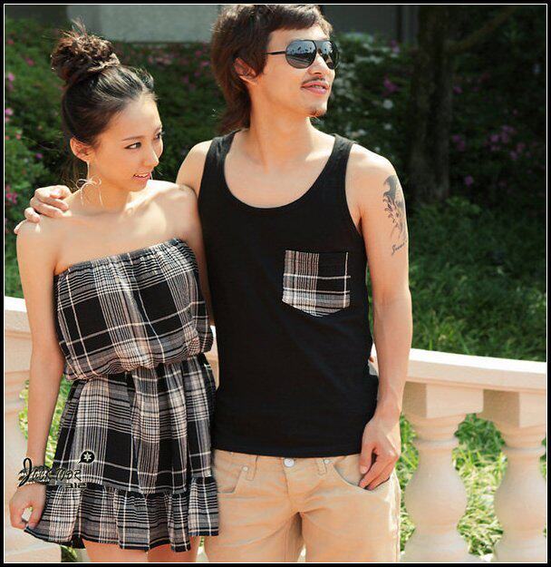 棉<em>马甲</em>,男 女装 情侣装<em>长款</em>工字背心 内<em>搭</em> 吊带