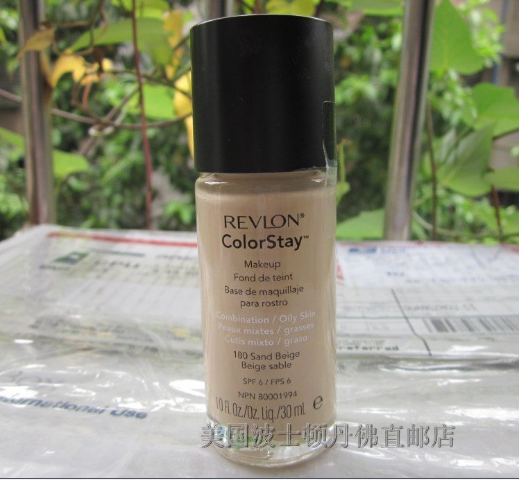 年底大清仓59元 美国露华浓Revlon不脱色粉底液 180色号