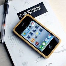 GeekCook极客库iPhone 4 竹子竹制保护套 手机套 保护外壳 包邮