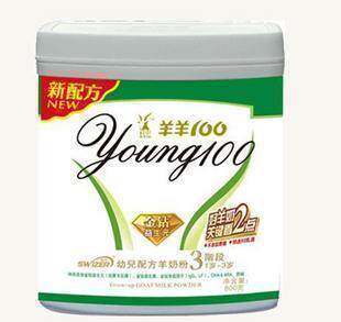 冲皇冠超新日期2010年5月羊羊100金钻益生元羊奶粉3段800G