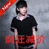 2011夏装新品韩版修身保罗潮牌短袖polo衫男式polo衫男士polo衫