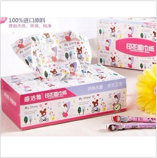 限量特价盛洁雅高档时尚印花面巾纸盒装抽纸 抽纸SJ008在类目 洗护清洁剂/卫生巾/纸/香薰, 纸品/湿巾, 抽纸中 - 来自Buy2taobao.com提供专业的淘宝代购服务