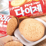 好丽友 韩国diget全麦饼干 粗粮饼干 饱腹代餐饼干 进口零食食品