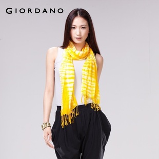 Special offer summer Giordano ladies ' temperament flow Su Si seconds to kill sliding scarf 01581029