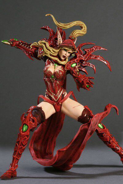 网游周边,魔兽世界 <em>女血精灵盗贼</em> DC1代/魔兽