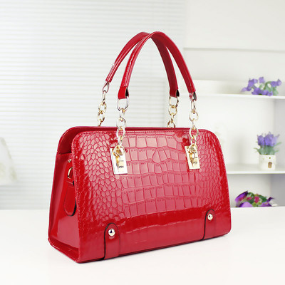 斜挎手提单肩女士包包2014春新款潮流时尚女包欧美大牌链条包包邮