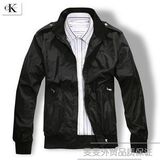 狂卖2000件 三皇冠 CK 折扣超值 极致小立领修身夹克 4-717o1